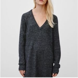 Aritzia Wilfred Free Alpaca Blend Tunic Sweater